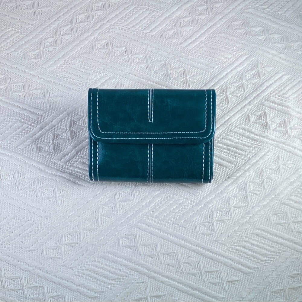 Small Wallet for Women, Fashion Snap Closure Bifold Wallet for Girls